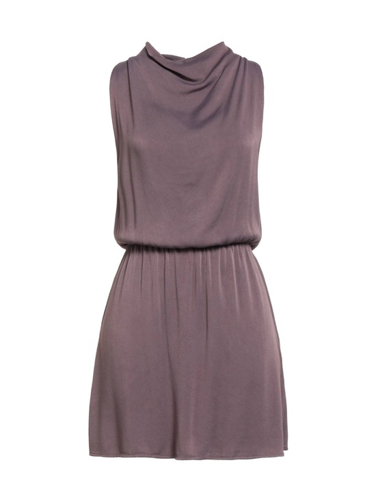 alpha studio Dresses & Skirts - Sleeveless Dusty Mauve Blouson Dress